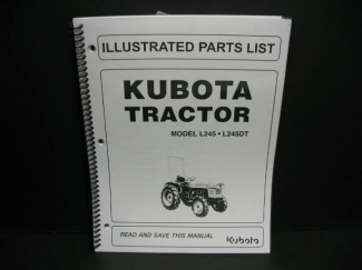 Kubota #97898-20040 L245 Parts  Manual