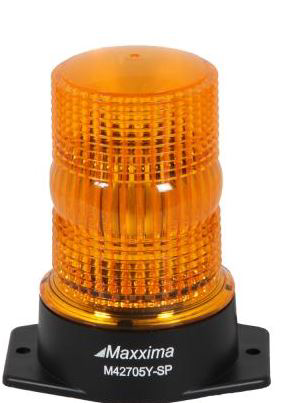 Maxxima Lighting #M42705Y Warning Beacon Amber LED 5" 12 - 80 VDC