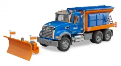 Bruder Toys #02816 1:16 Mack Granite Snow Plow Truck