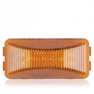 Maxxima Lighting #M20320Y 2 1/2" Rectangular Amber Clearance Marker
