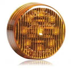 Maxxima Lighting 2" Round Amber Clearance Marker Light Part #M09100Y