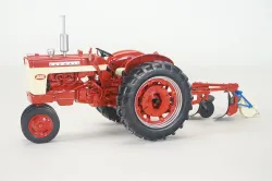 SpecCast #ZJD 1933 1:16 Farmall 340 NF Gas Tractor w/ 2 Bottom Plow