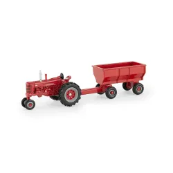 ERTL #ZFN44376 1:64 Farmall 400 w/ Flarebox Wagon 