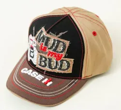 540 Brands #A1471 Case IH Mud is My Bud Logo Toddler Cap