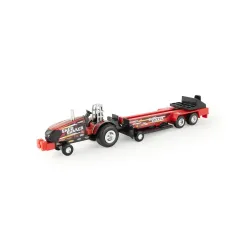 ERTL #ZFN37941B-1 1:64 Case IH "Shed Shaker" Puller Tractor with Sled