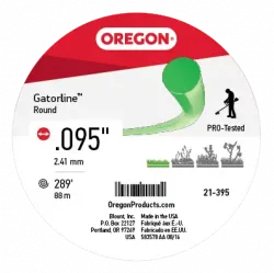 Oregon #21-395 GATORLINE, ROUND .095 1LB DONUT