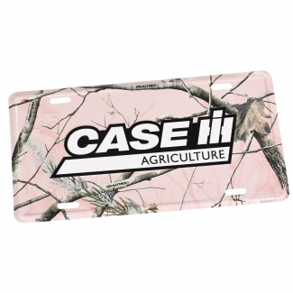 Apparel & Collectibles #228407 Case IH Pink Camo License Plate