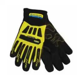 New Holland #BN6100XL High Visibility Impact Gloves, X-Large Size, NH 