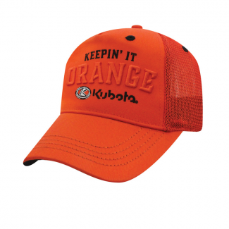 Kubota #KB07-1276 Kubota Keepin' It Orange Mesh Back Cap