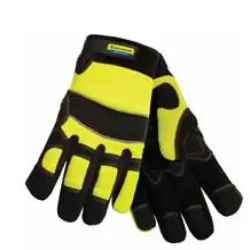 New Holland #BN6125L High Visibility Insulated Gloves Large Size, NH 