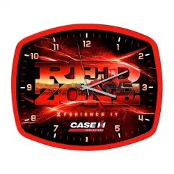 General #IH09-3320 Case IH Red Zone Shop Clock