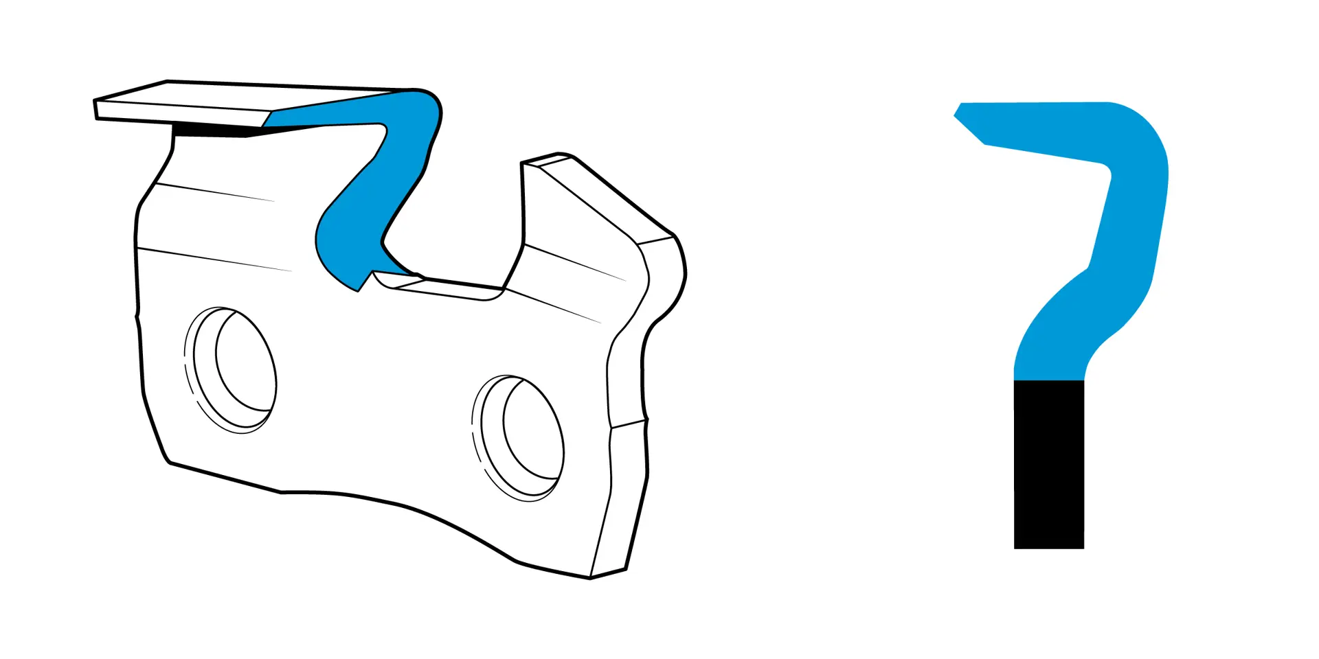 Image 3 for #91VXL100U VERSACUT™ SAW CHAIN, 3/8" LOW PROFILE™