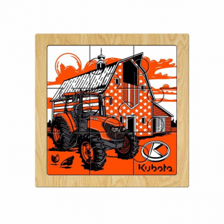 Kubota #KT20A-A515 Kubota Farm Scene Wooden Jigsaw Puzzle