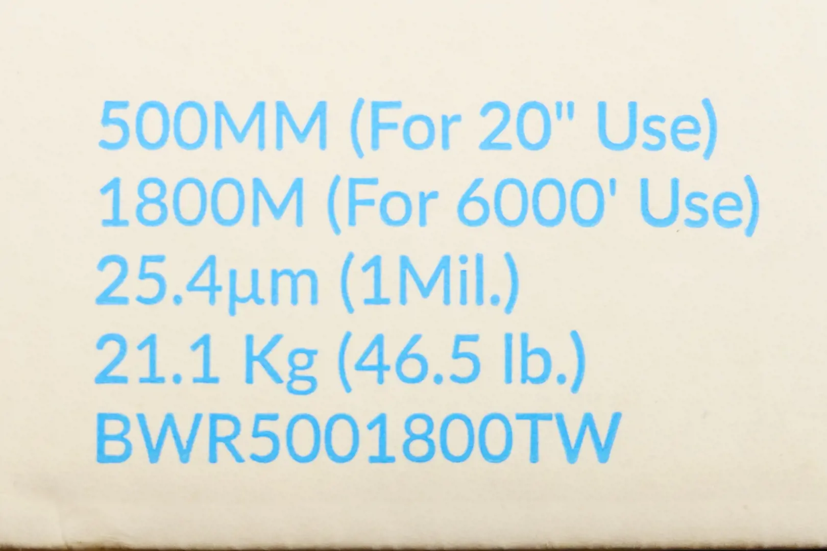 Image 3 for #BW-20-1-TY Tytan Bale Wrap 20" 1 Mil