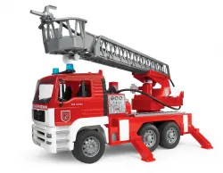 Bruder Toys #02771 1:16 MAN Fire Engine w/ Water Pump, Lights & Sound