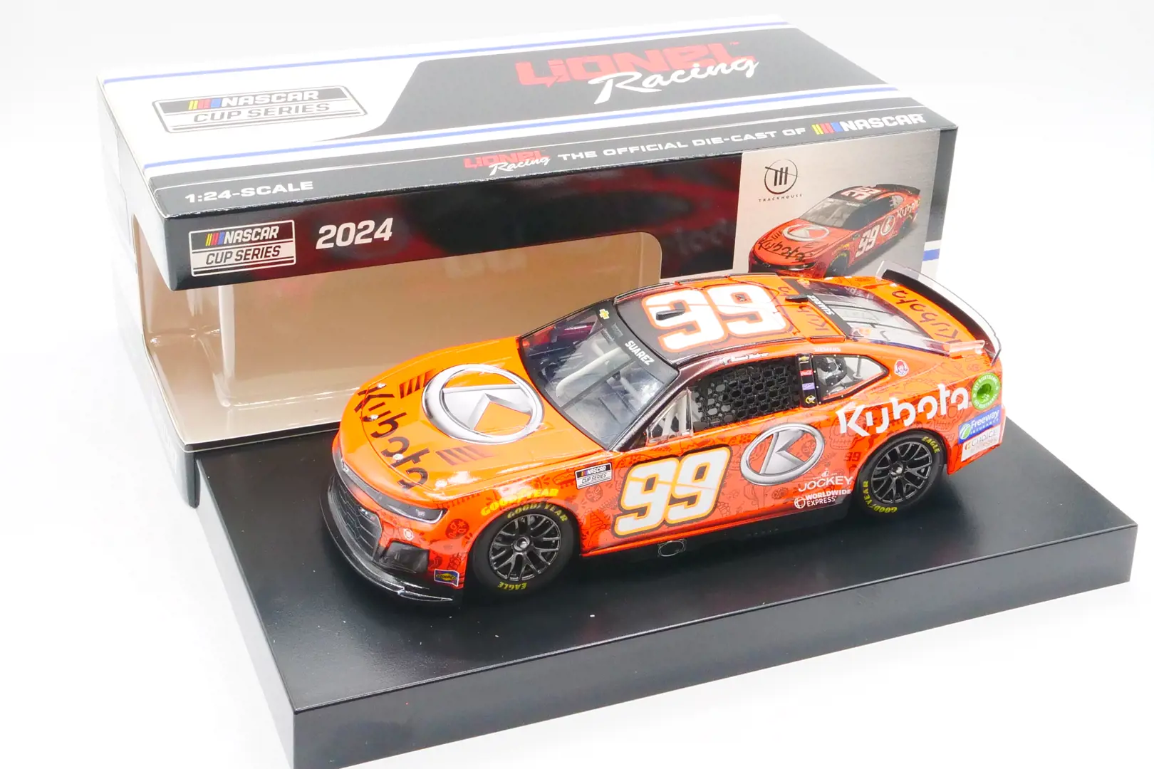 Image 8 for #C992423KUBDZ 1:24 Daniel Suarez 2024 Kubota ARC Diecast