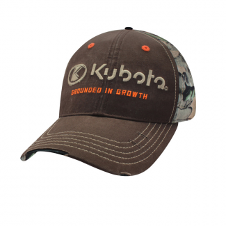 Kubota #KB07-1323 Kubota Backwoods Grounded Velcro Cap
