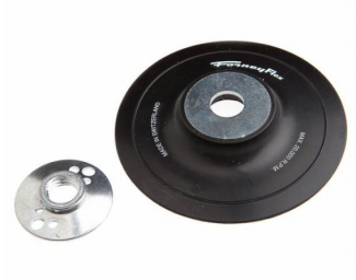 Forney #F72321 Backing Pad for Sanding Discs, 4-1/2 in x 5/8 in-11