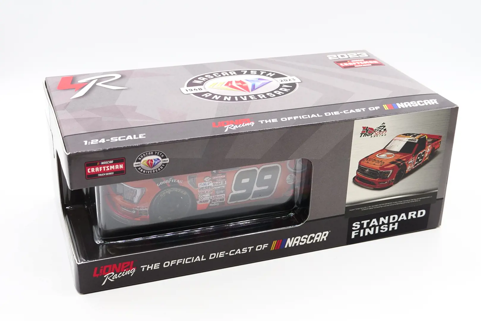 Image 5 for #T992324KUBBRRV 1:24 Ben Rhodes 2023 NASCAR Phoenix Raced-Version Diecast Truck