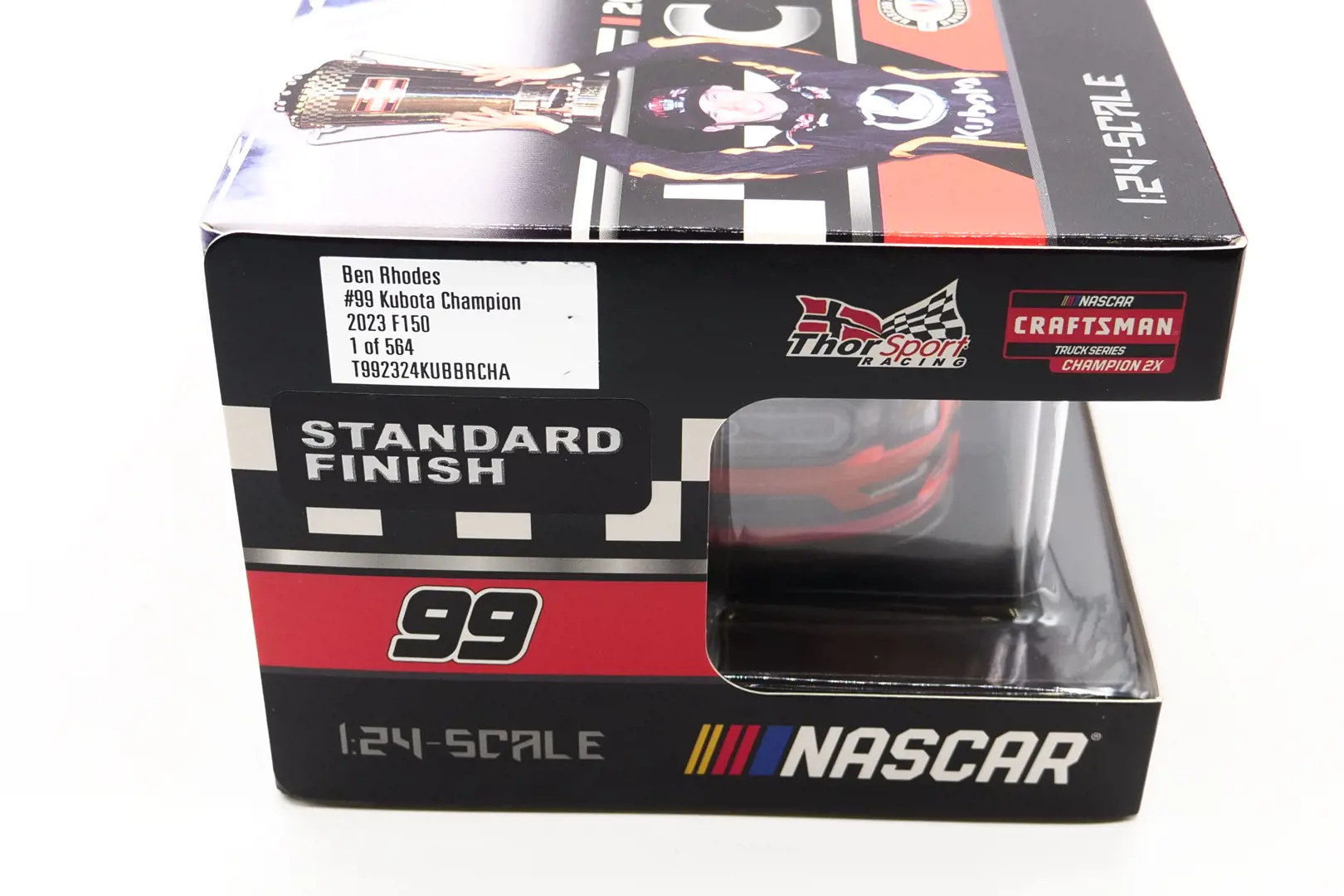 Image 7 for #T992324KUBBRCHA 1:24 Ben Rhodes 2023 NASCAR Champion Diecast Truck