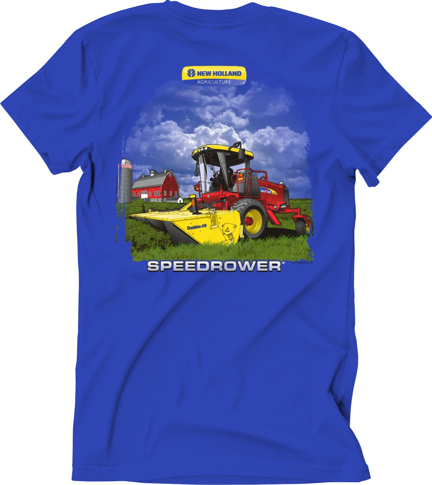 NH Apparel #NH34 New Holland Windrower T-Shirt image 3