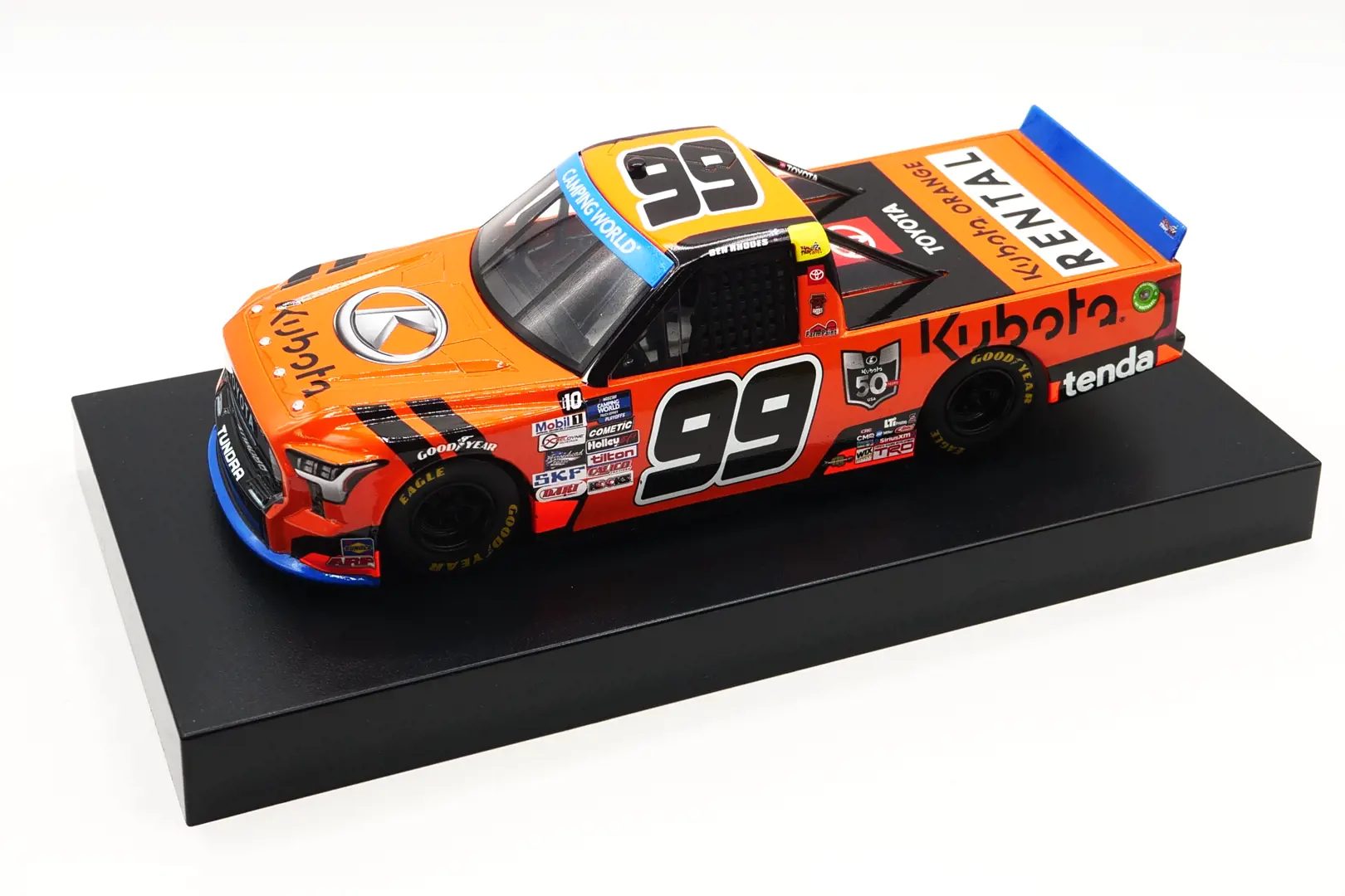 Image 2 for #T992224KUBBR 1:24 Ben Rhodes 2022 Kubota ARC NASCAR Truck Diecast