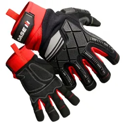 Case IH #IH09-7912 Case IH Black / Red Tech Gloves