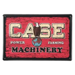 New Holland & Case IH Apparel #200476433 Case Farm Machinery Metal Sign