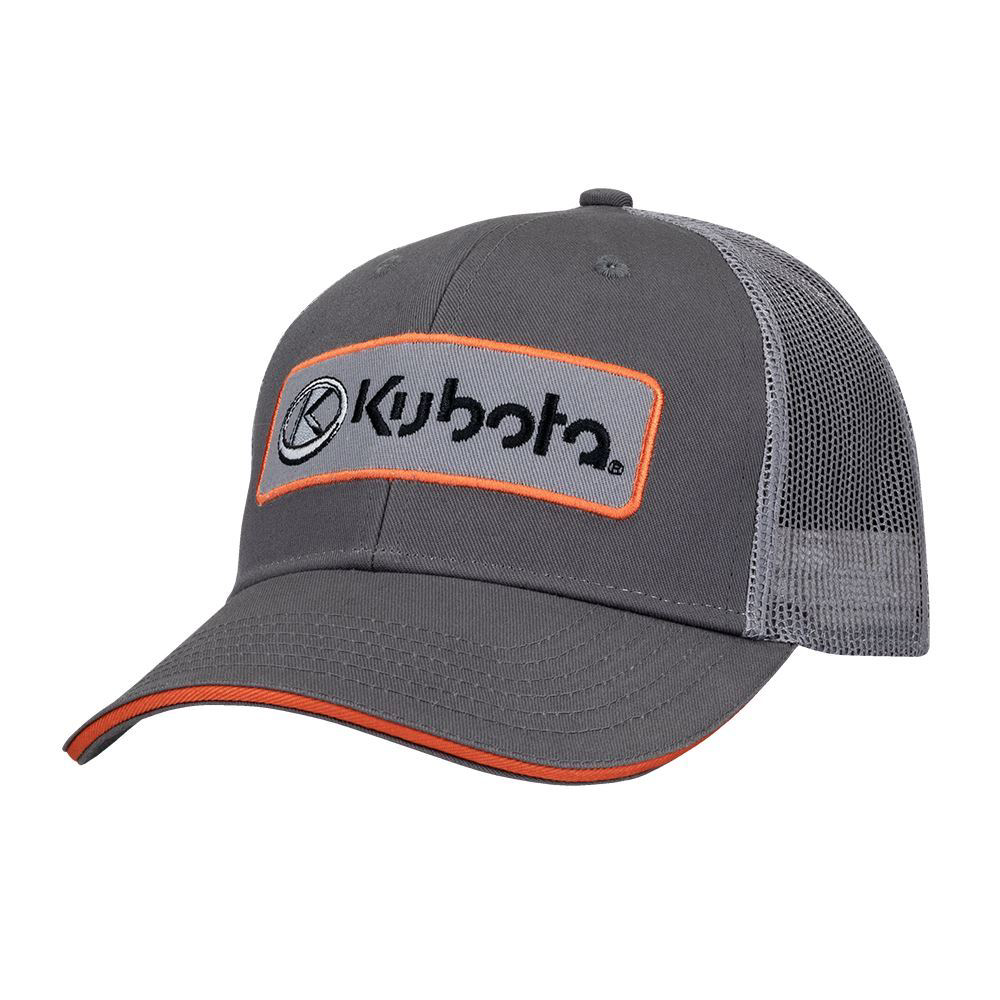 Kubota #KT19A-H396 Kubota Charcoal w/ Grey Mesh Cap image 1