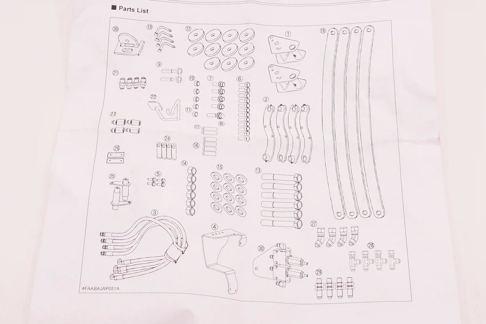 Image 3 for #B2377 MECHANICAL SELF LEVELING KIT FOR LA535