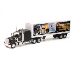 New-Ray Toys #SS-13443C 1:32 Kenworth W900 Truck (Tribute to Truckers)