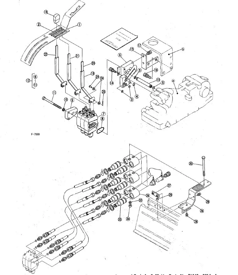 Image 3 for #L8409 Triple Rear Remote Valve Kit - Grand L10 Series