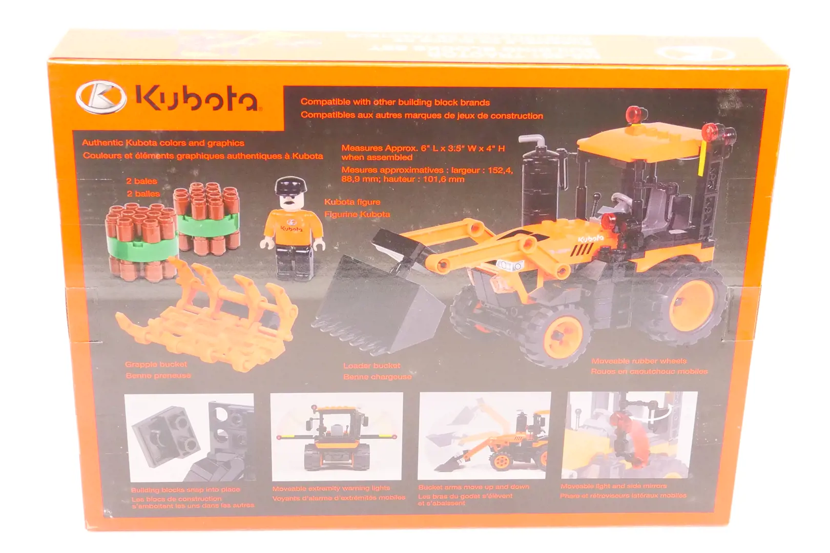 Image 2 for #77700-11758 Kubota M8-201 Tractor Building Blocks Set