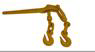 Peerless Chain #H5023-4152 5/16" & 3/8" Over Center Binder