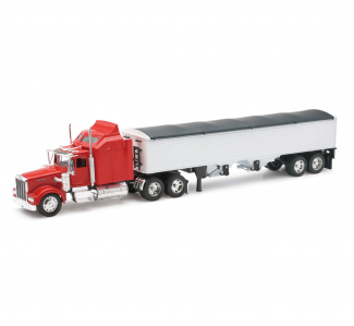 New-Ray Toys #10773 1:32 Kenworth W900 Grain Hauler Truck