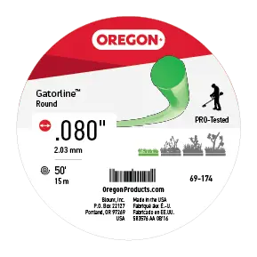 Image 1 for #69-174 GATORLINE, ROUND .080 50FT DONUT