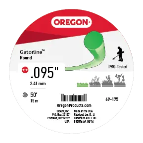 Image 1 for #69-175 GATORLINE, ROUND .095 50FT DONUT