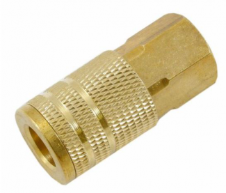 Forney #F75479 Ind/Milton Style Coupler, 1/4 in x 3/8 in FNPT