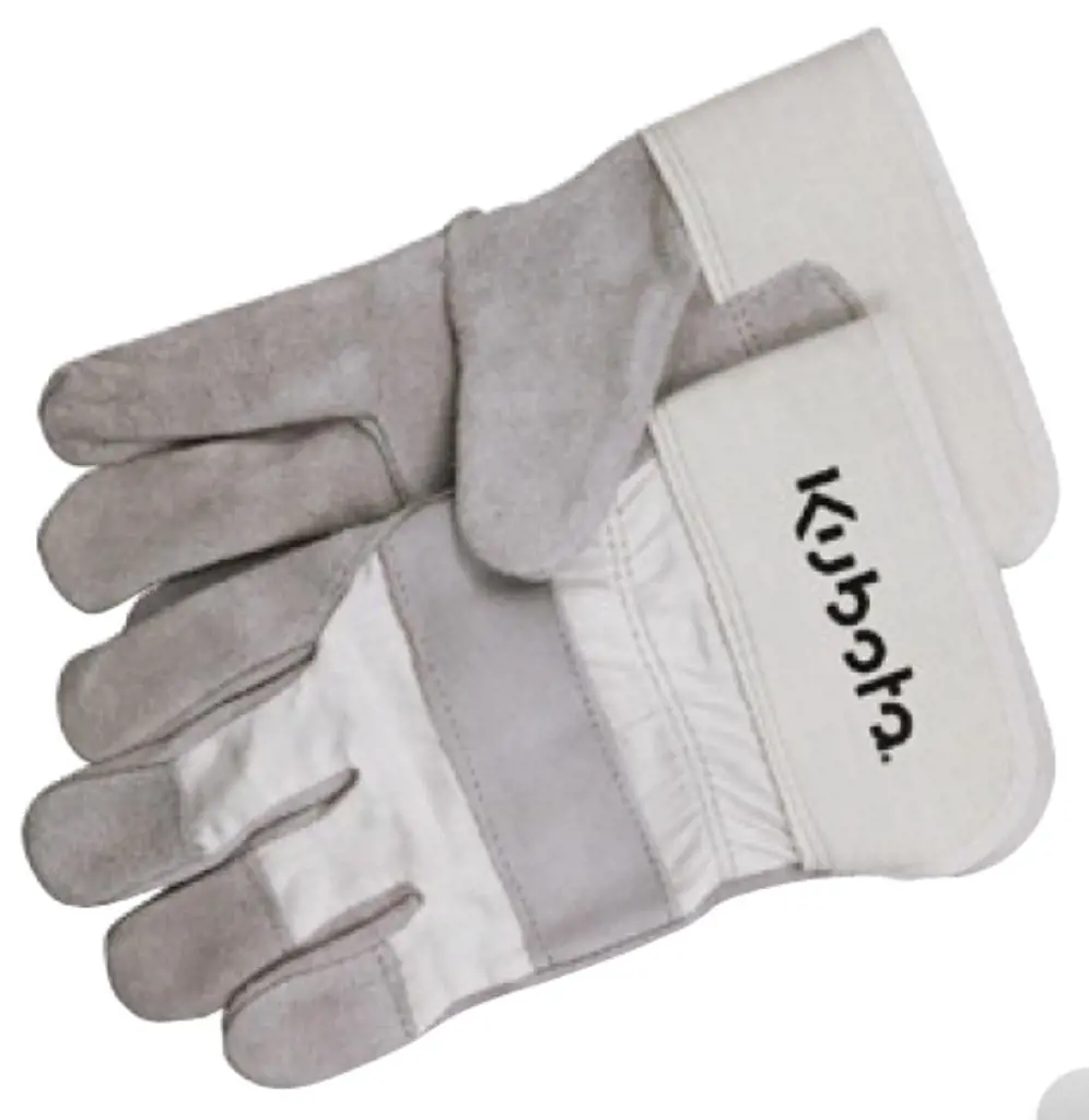 Get Suede Leather Winter Work Gloves With Rubberized Safety Cuff