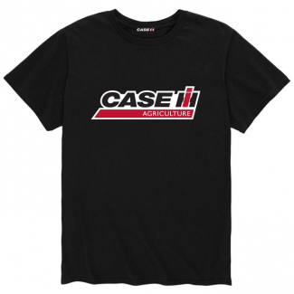 Country Casuals #D16478-G20047BLA Case IH Ag Logo T-Shirt - Black