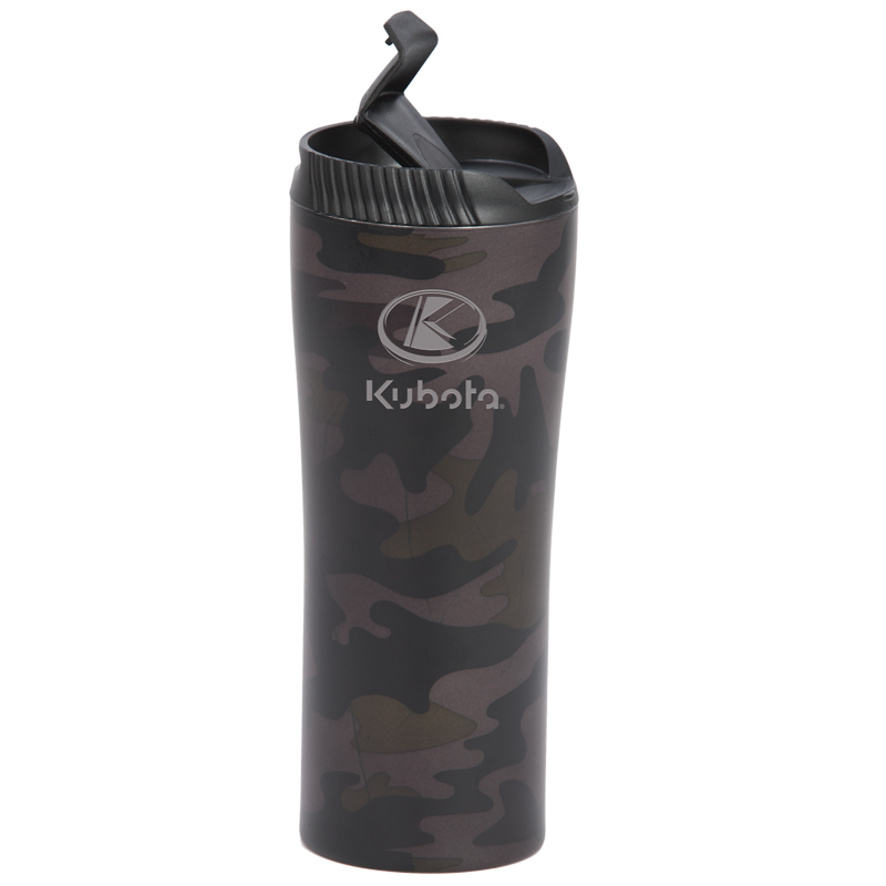 16 oz Coffee Mug in Grey Camo