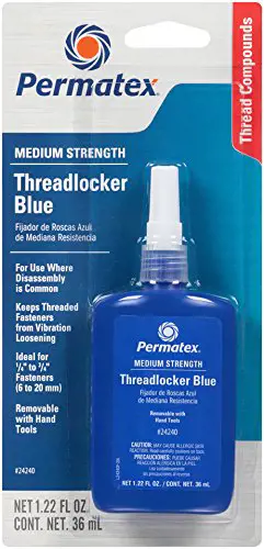 Permatex #PERM24240 Medium Strength Threadlocker - Blue