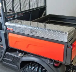 Orange Aftermarket #EM-WBKM SIDE MOUNT TOOL BOX FOR KUBOTA RTV'S