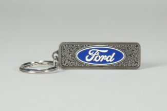 SpecCast #09121 Ford Oval Enamel Key Tag / Chain