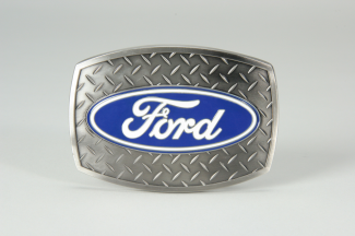 SpecCast #09119 Ford Oval Diamond Plate Buckle