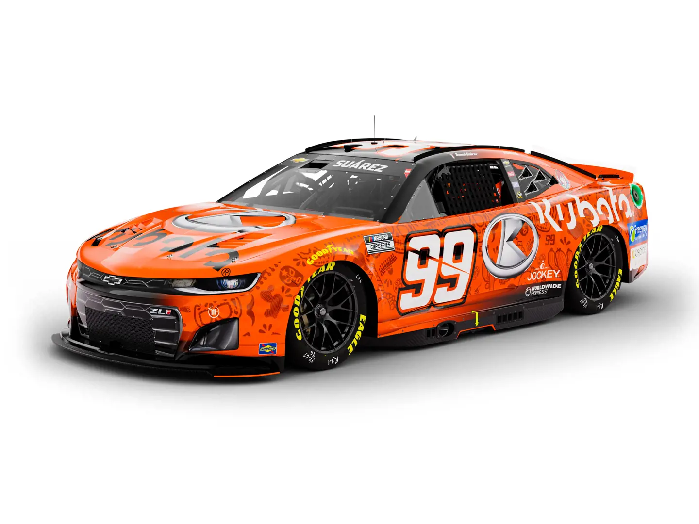 Image 9 for #C992423KUBDZ 1:24 Daniel Suarez 2024 Kubota ARC Diecast