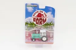 Greenlight Collectibles #48090-A 1:64 1973 Tractor with Closed Cab - Green and White