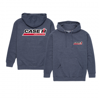 Country Casuals #D16483-G20052HBL Case IH AG Heather Blue Hoodie