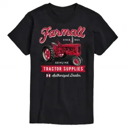 Country Casuals #D20786-G20047BLA Farmall Genuine Tractor Supplies Black T-Shirt