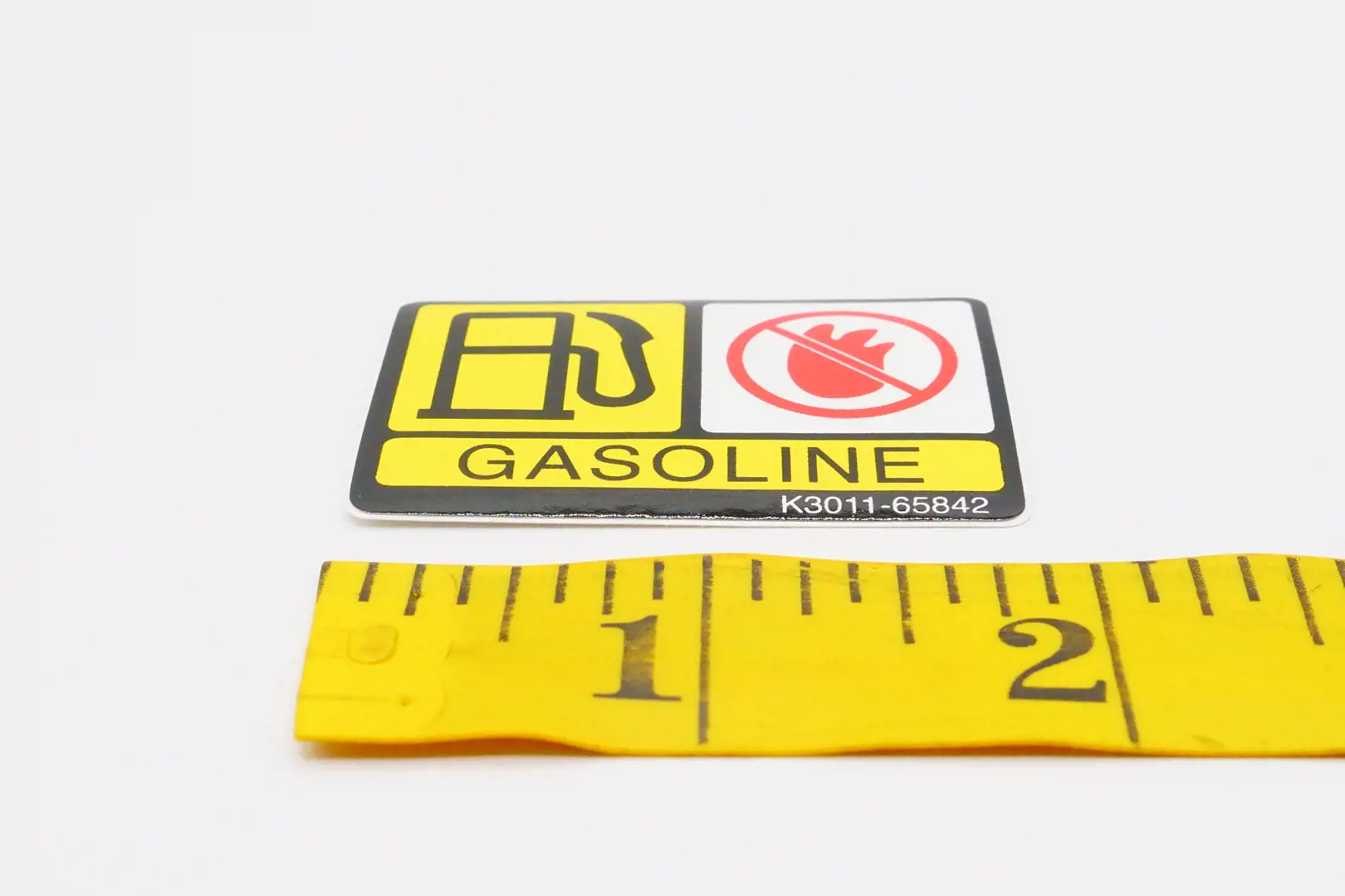 Image 3 for #K3011-65842 LABEL, FUEL